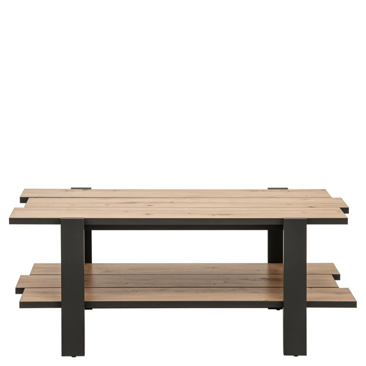 Stolik kawowy z półką COFFEE TABLES dąb artisan