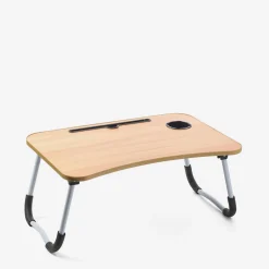 Stolik pod laptop składany brązowy 40x60x26 cm