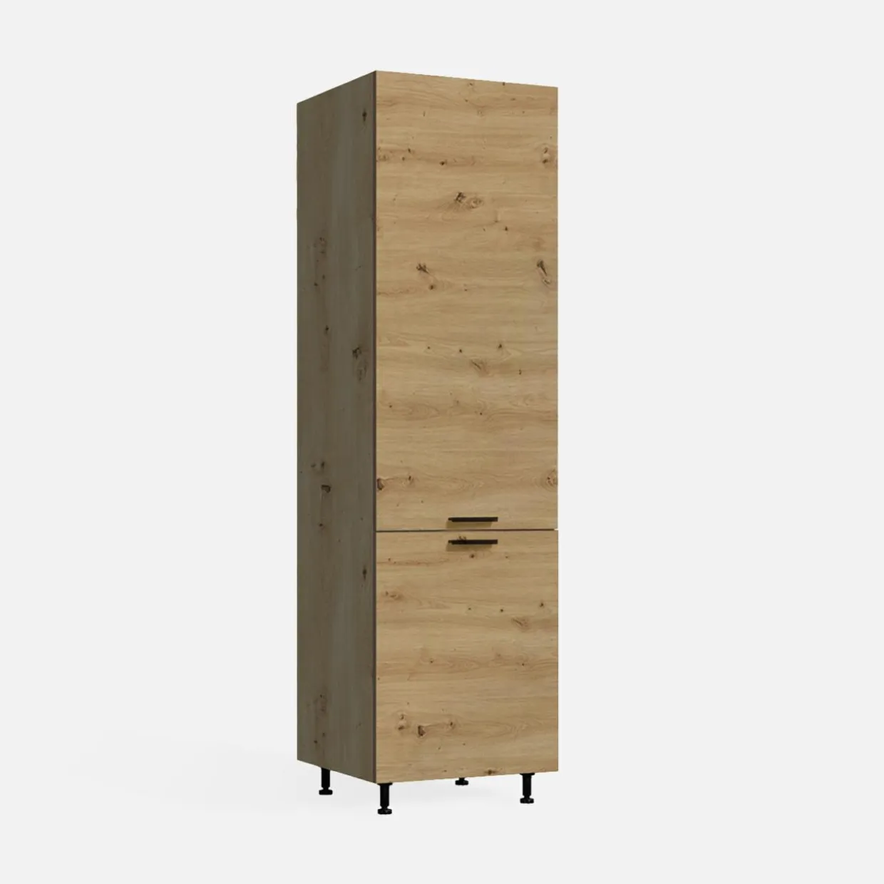 Słupek pod lodówkę MILENA M/D60SL dąb artisan