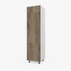 Słupek pod lodówkę wysoki BASIC PLUS BP/D60SL-220 dark rockfort hickory