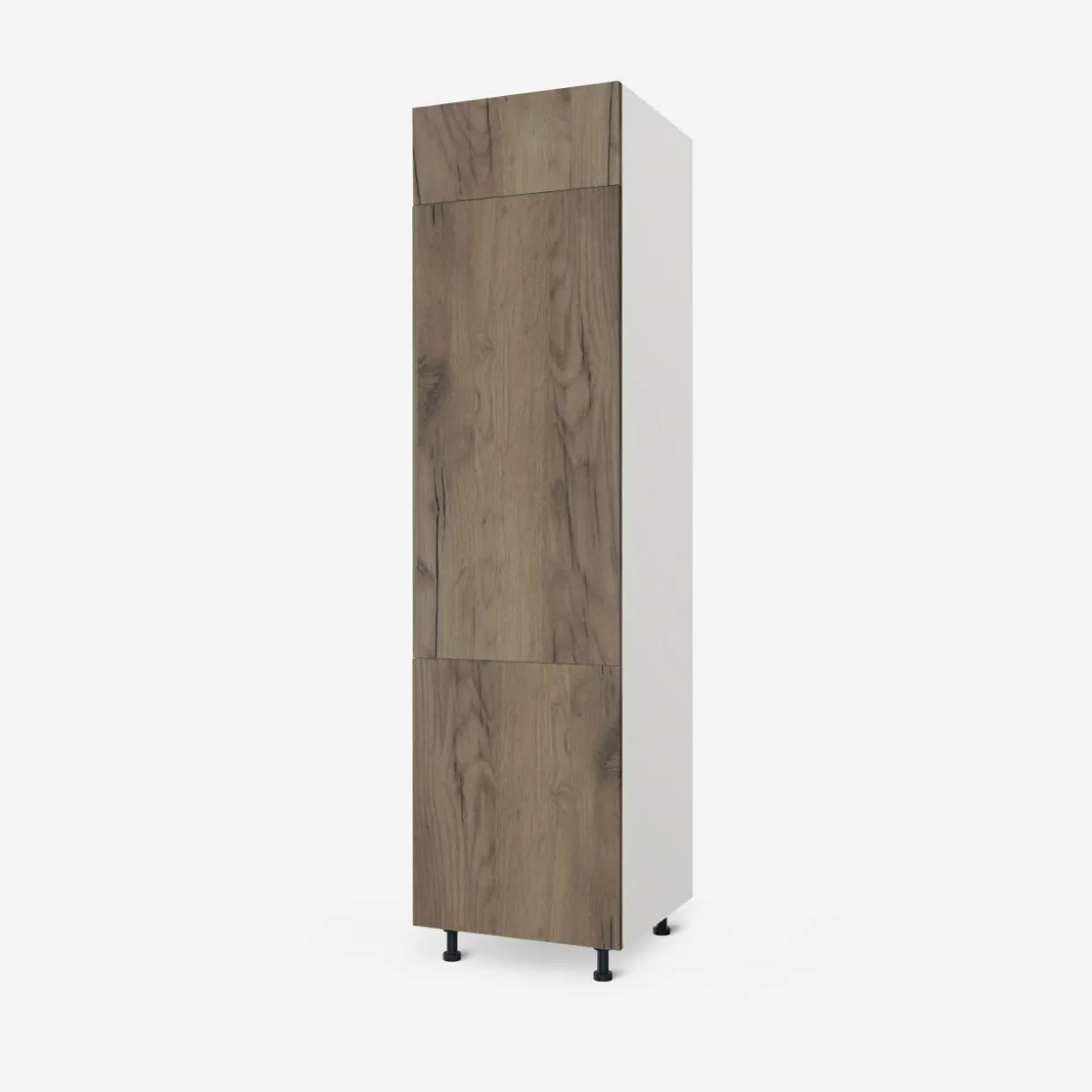 Słupek pod lodówkę wysoki BASIC PLUS BP/D60SL-220 dark rockfort hickory