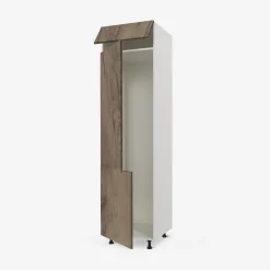 Słupek pod lodówkę wysoki BASIC PLUS BP/D60SL-220 dark rockfort hickory