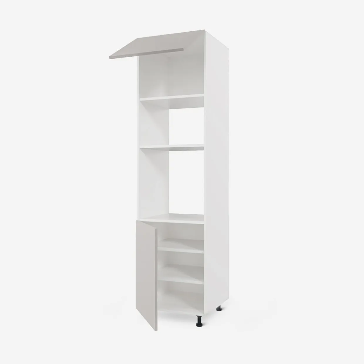 Słupek wysoki na piekarnik i mikrofalę BASIC PLUS BP/D60SPM-220 clay grey