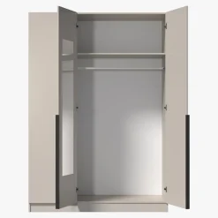 Szafa 3-drzwiowa z lustrem KASZMIR 150 cm