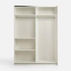 Szafa przesuwna biała METROPOLITAN 150 cm