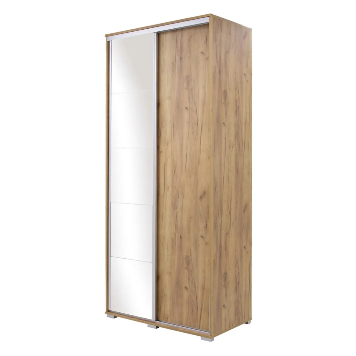 Szafa przesuwna dąb craft ONTARIO 100 cm