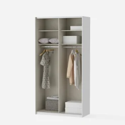 Szafa przesuwna z lustrem FITIO mat 120 cm