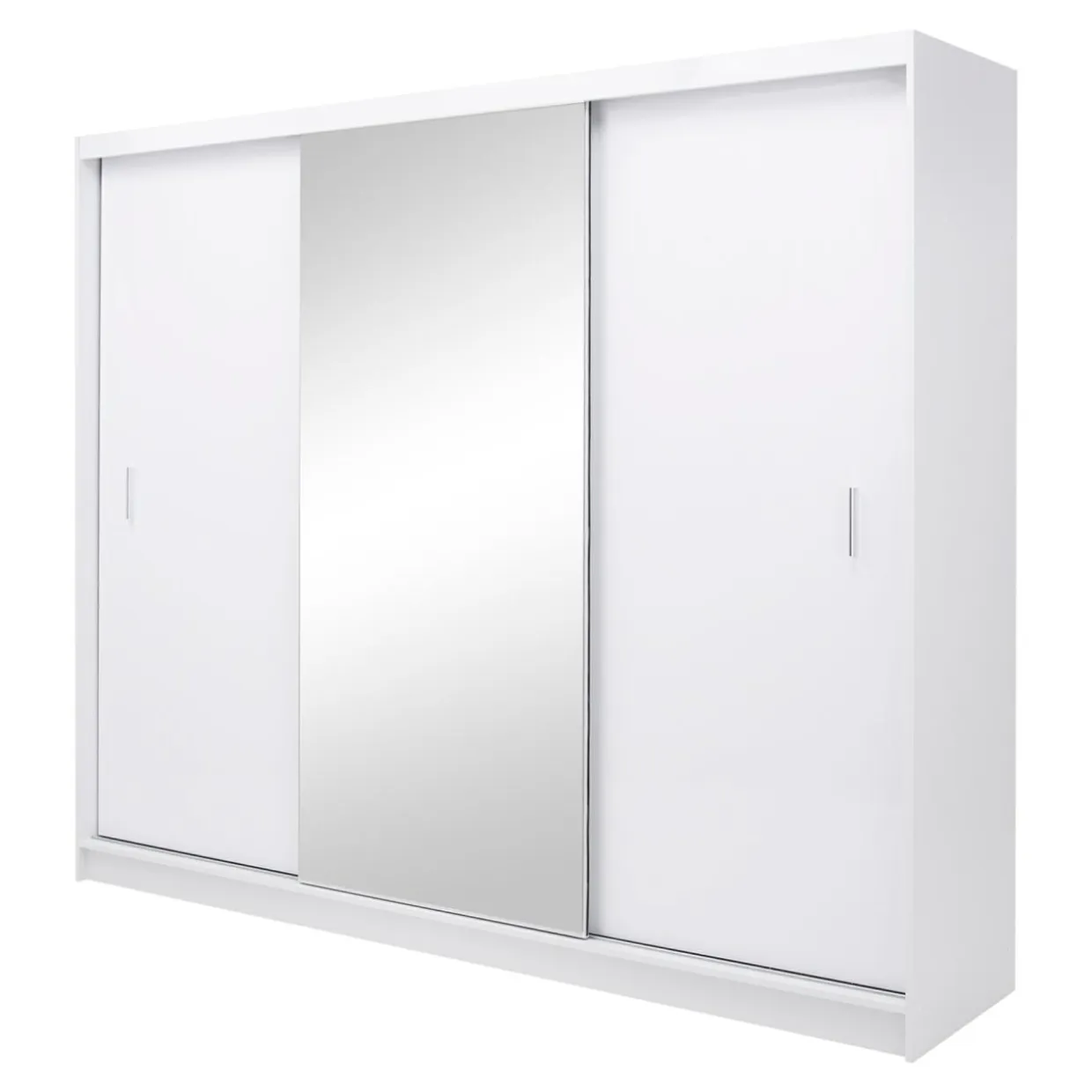 Szafa z oświetleniem biała MARSYLIA