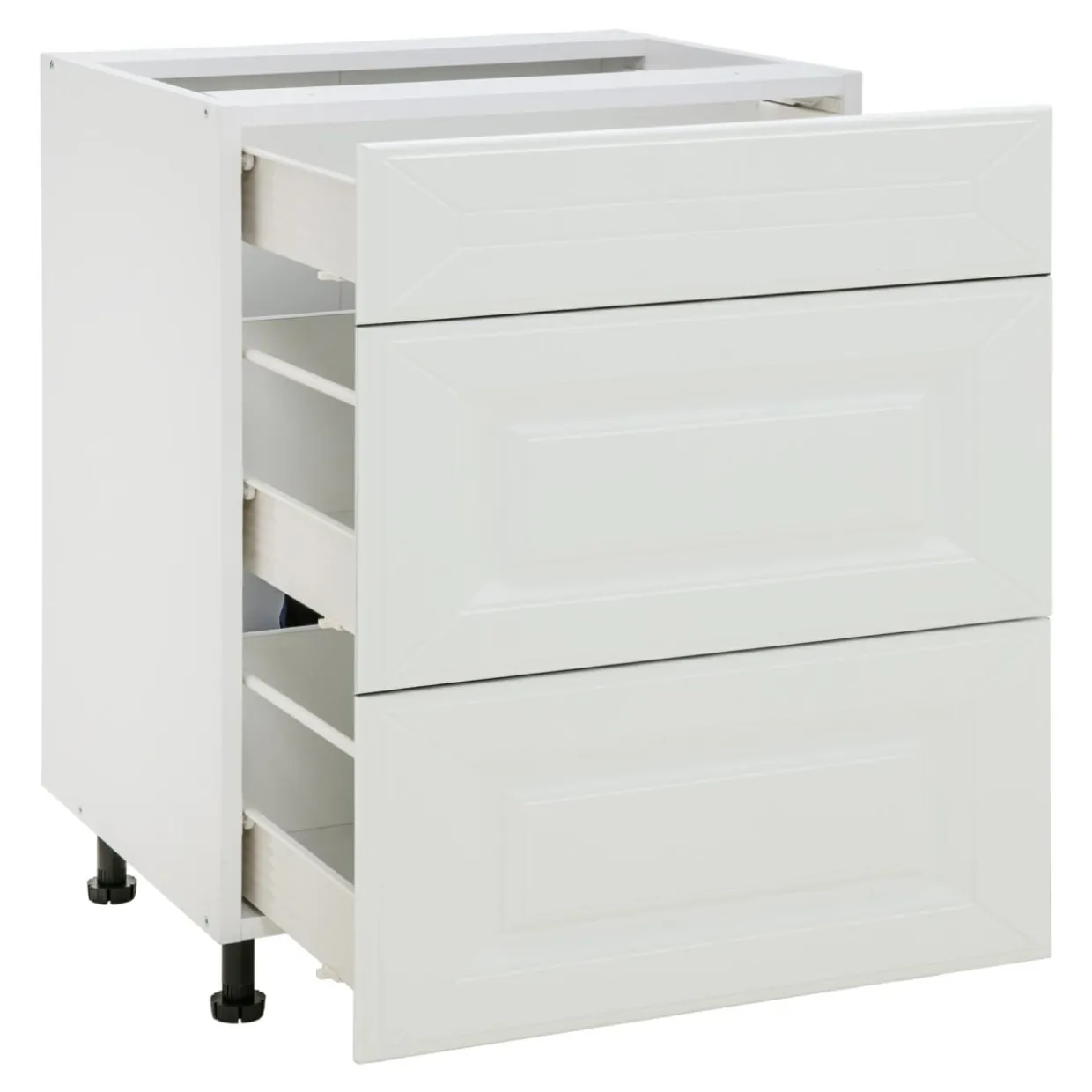 Szafka dolna BASIC PLUS BP/D60S3 biały mat
