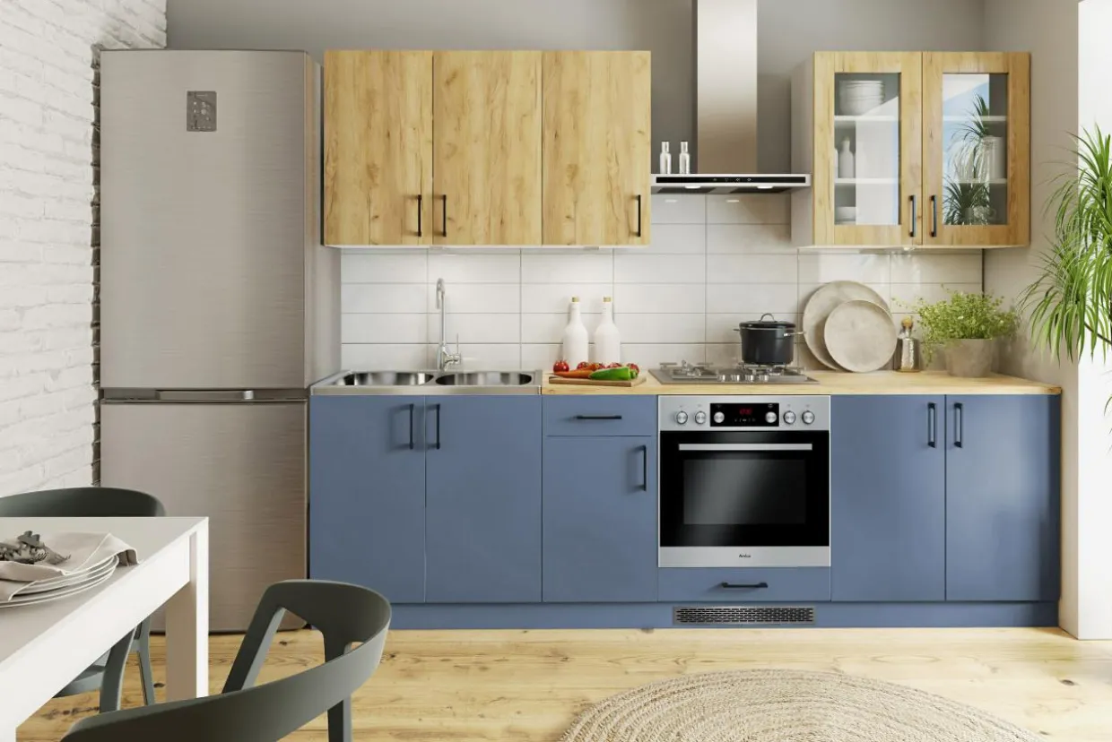 Szafka dolna BASIC PLUS BP/D80 alby blue