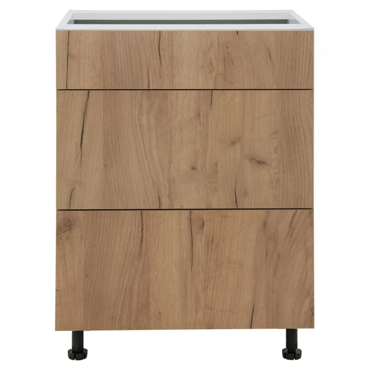 Szafka dolna BASIC PLUS BP/D60S3 dąb craft złoty