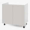 Szafka dolna pod zlewozmywak BASIC PLUS BP/D80Z cashmere