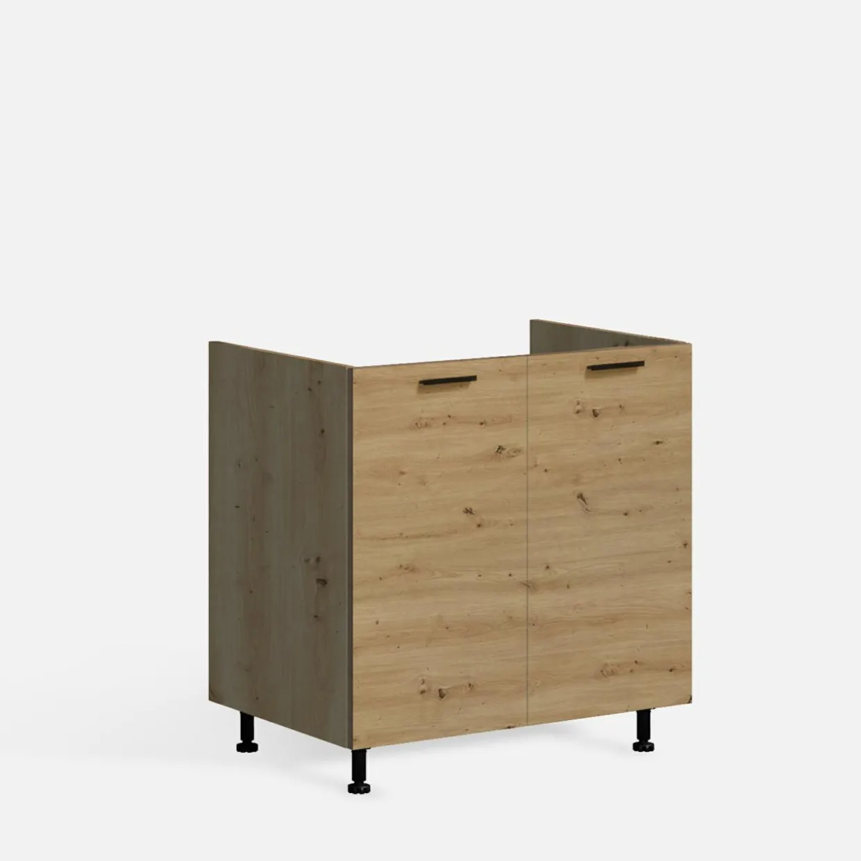 Szafka dolna pod zlewozmywak MILENA dąb artisan