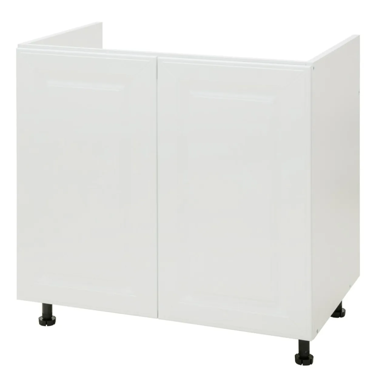 Szafka dolna pod zlewozmywak BASIC PLUS BP/D80Z biały mat