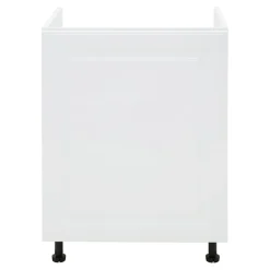 Szafka dolna pod zlewozmywak BASIC PLUS BP/D60Z biały mat