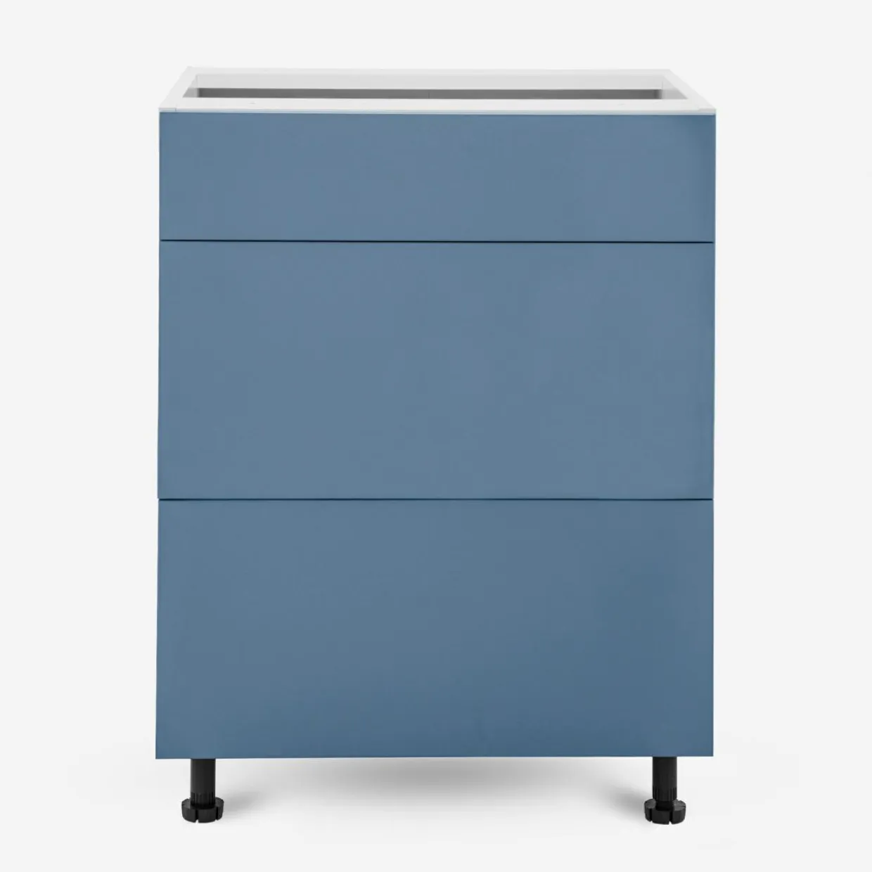 Szafka dolna z 3 szufladami BASIC PLUS BP/D60SR3 alby blue
