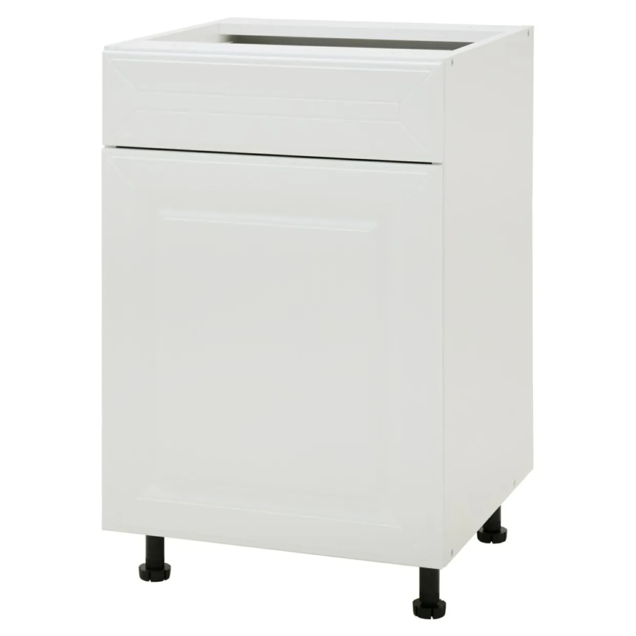 Szafka dolna z szufladą BASIC PLUS BP/D50SR1 biały mat