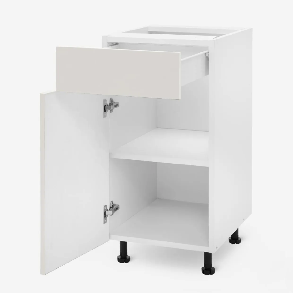 Szafka dolna z szufladą BASIC PLUS BP/D40S1 cashmere
