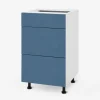Szafka dolna z szufladami BASIC PLUS BP/D45S3 alby blue