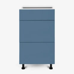 Szafka dolna z szufladami BASIC PLUS BP/D45S3 alby blue