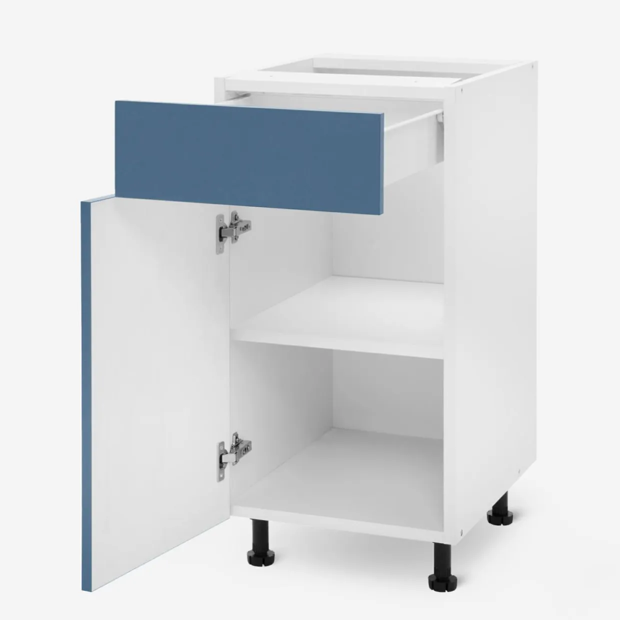 Szafka dolna z szufladami BASIC PLUS BP/D45S3 alby blue