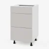 Szafka dolna z szufladami BASIC PLUS BP/D45SR3 clay grey