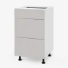Szafka dolna z szufladami BASIC PLUS BP/D45S3 clay grey