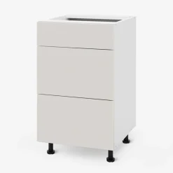 Szafka dolna z szufladami BASIC PLUS BP/D45S3 cashmere