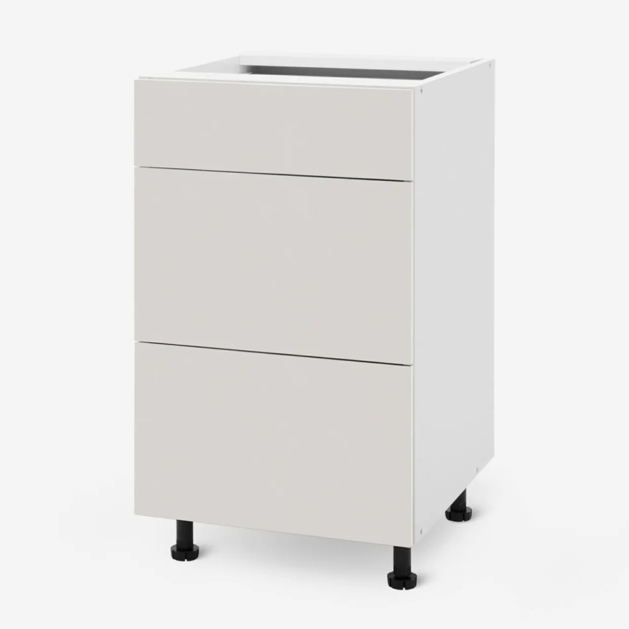 Szafka dolna z szufladami BASIC PLUS BP/D45S3 cashmere
