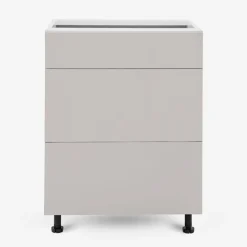 Szafka dolna z szufladami BASIC PLUS BP/D60S3 clay grey
