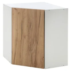 Szafka górna narożna BASIC PLUS BP/G60NW dąb craft złoty
