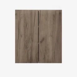 Szafka górna wysoka BASIC PLUS BP/G80-92 dark rockfort hickory