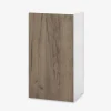 Szafka górna wysoka BASIC PLUS BPMI/60-1F (72+36/1F) dark rockfort hickory