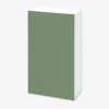 Szafka górna wysoka BASIC PLUS BPMI/60-1F (72+36/1F) smoke green
