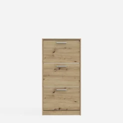Szafka na buty dąb artisan 3 wnęki NOCII