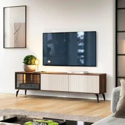 Szafka pod telewizor z oświetleniem VICI