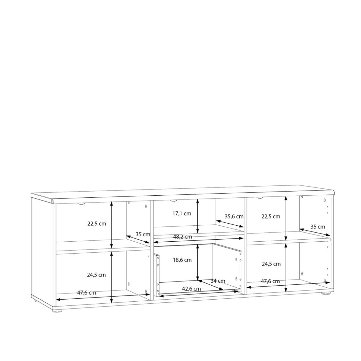Szafka RTV AKINORI 149,8 cm