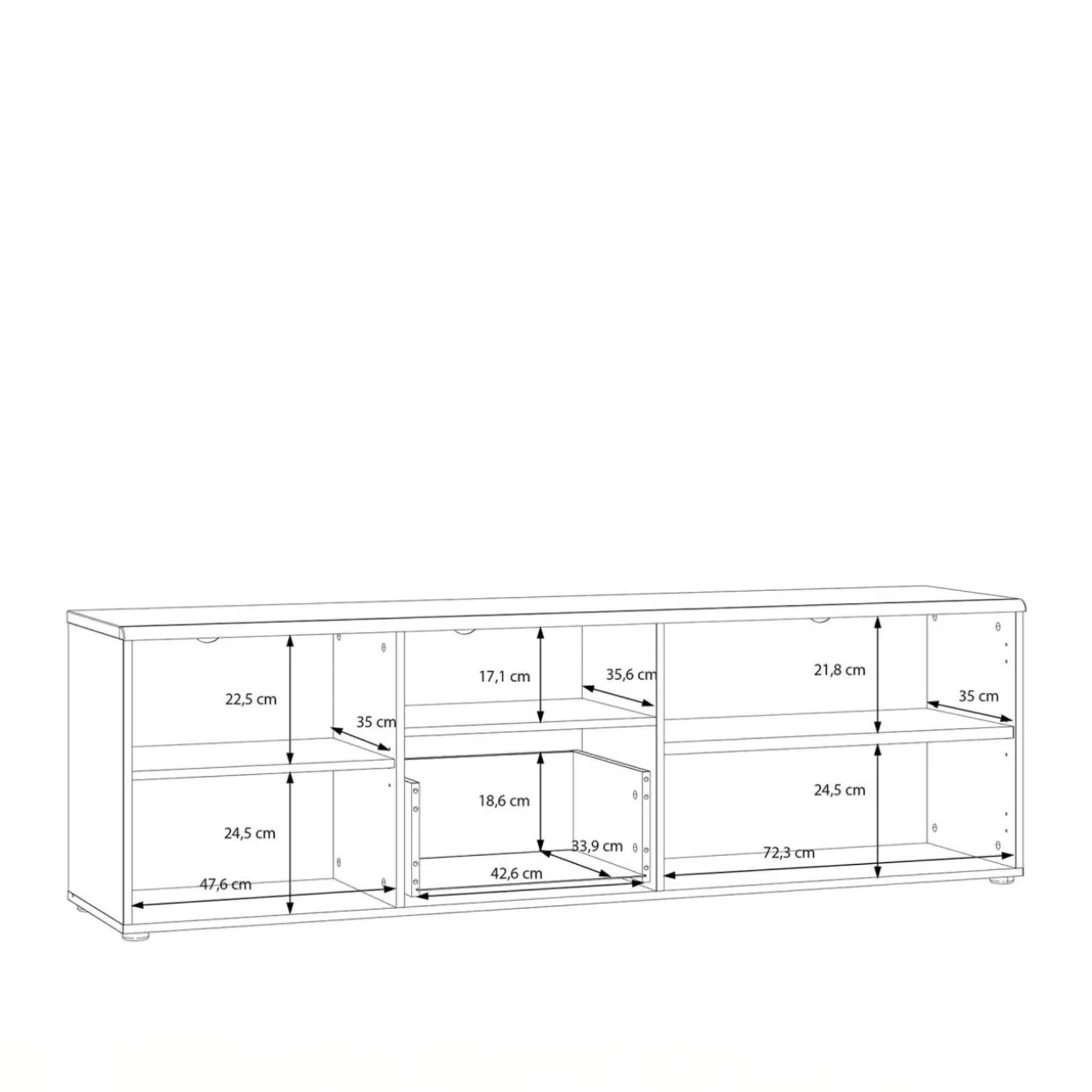 Szafka RTV AKINORI 174,5 cm