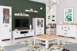 Szafka RTV LANZETTE 2D1 SZ B