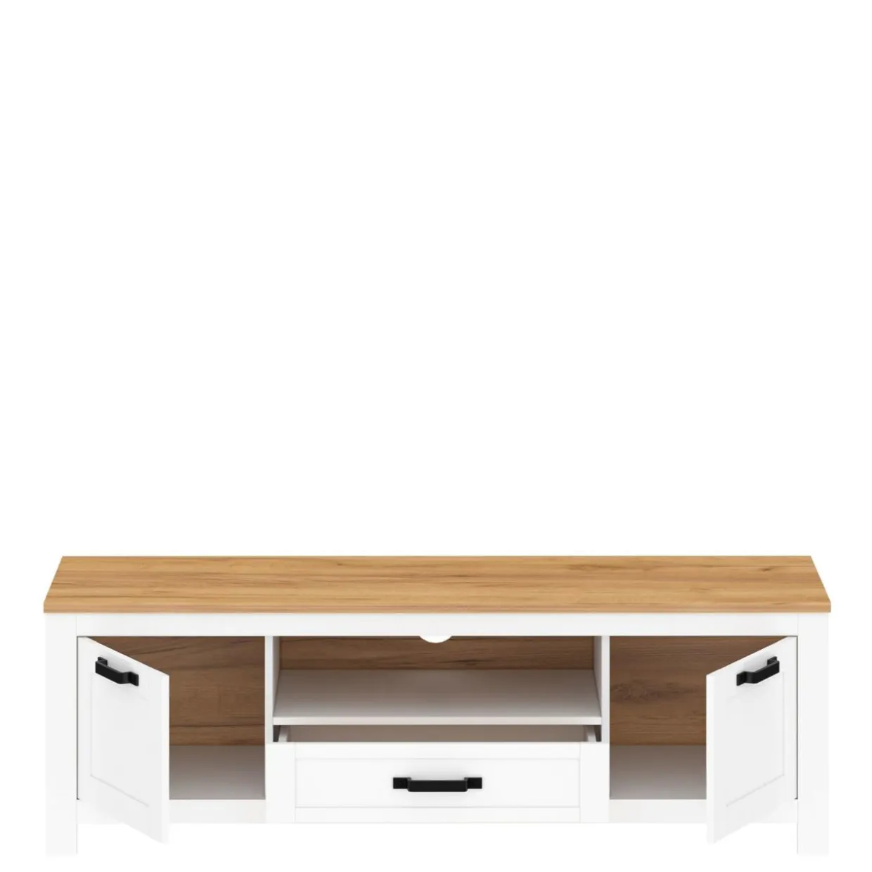 Szafka RTV LANZETTE 2D1 SZ B