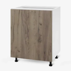 Szafka stojąca BASIC PLUS BP/D60 dark rockfort hickory