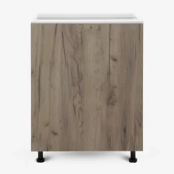 Szafka stojąca BASIC PLUS BP/D60 dark rockfort hickory