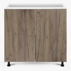 Szafka stojąca BASIC PLUS BP/D80 dark rockfort hickory