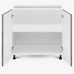 Szafka stojąca BASIC PLUS BP/D80 dark rockfort hickory