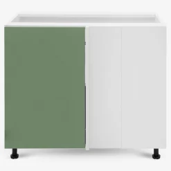 Szafka stojąca narożna BASIC PLUS BP/DNLP smoke green