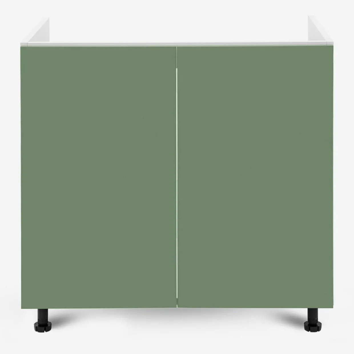Szafka stojąca pod zlewozmywak BASIC PLUS BP/D80Z smoke green