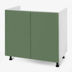 Szafka stojąca pod zlewozmywak BASIC PLUS BP/D80Z smoke green