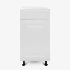 Szafka stojąca z szufladą BASIC PLUS BP/D40SR1 biały mat