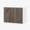 Szafka wisząca BASIC PLUS BP/G50O dark rockfort hickory