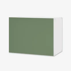 Szafka wisząca BASIC PLUS BP/G50O smoke green